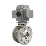 High Performance SS316 Flanged Ball Valve with Electric Actuator