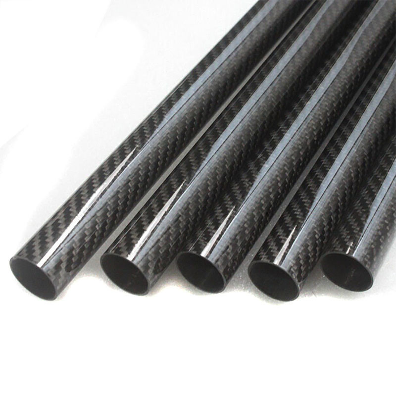 3K Carbon Fiber Telescope Tube With Twill Plain Woven Fabric