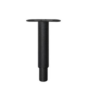 China Polished Finish Customized Iron Pipe Legs Metal Tube Feet Round factory