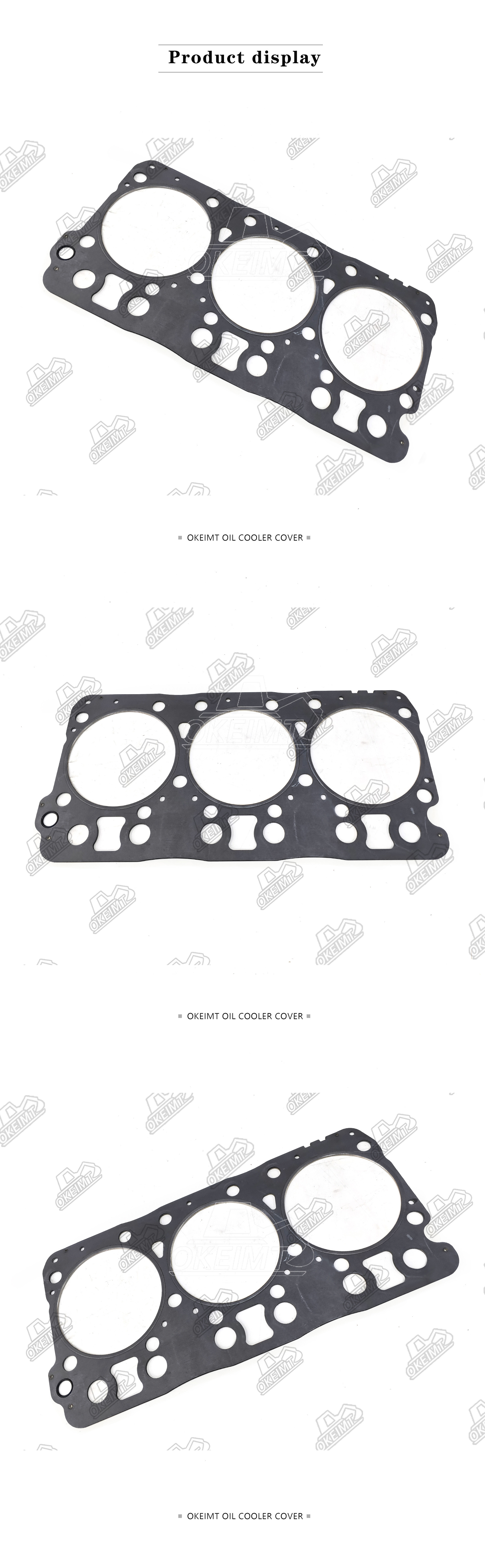 Iron Head Gasket For DOOSAN DE12T DE12TI Head Gasket 6503901-0073