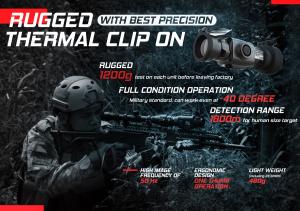 China Nightseer Series Thermal Imaging Scope With Rugged 1200G Recoil Resistance factory