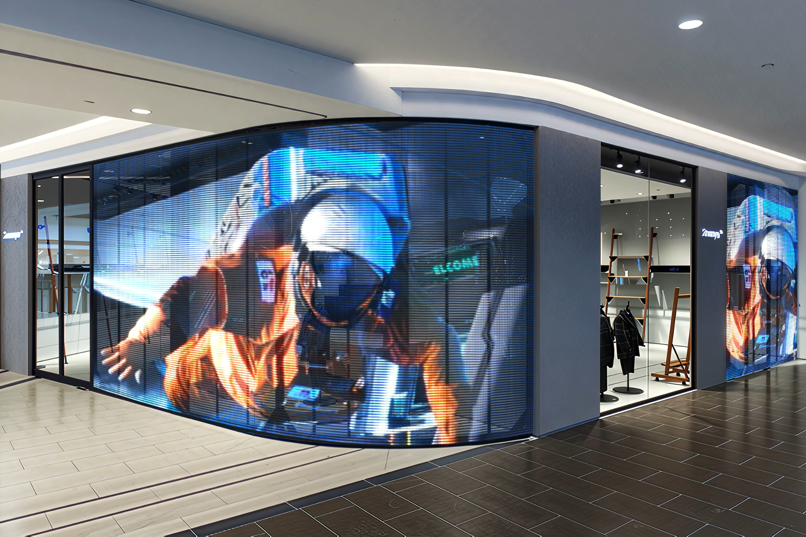 High Brightness P2.6 1000*1000mm Grille Display Screens DIP Indoor High Brightness Colorful Advertising LED Board