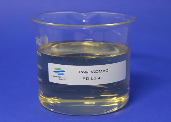 Industrial Grade Polydadmac Coagulant Water Purifying Chemicals For Paper