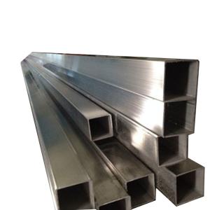 China JIS 444 Square Rectangular Tube Cold Drawn Cold Rolled 10mm Wall Thickness factory
