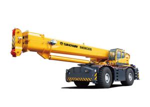 China 4X4 Off Road Crane 60 Ton For Oilfields And Mines , Rough Compact Crane factory