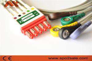 China 989803176171 ECG Patient Cable V2-V6 5 Lead ECG Cable Philips Compatible factory