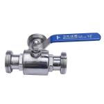 WZ 3 way ball valve for medical tanks DIN 3A SMS Equal Stainless steel 304 316
