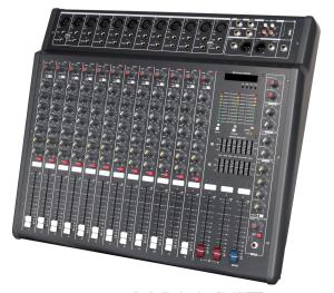 China CMX-842U/1242U/1642U mixer mixing console 100MM fader 4 band EQ LED MP3 system Nigeria Gha factory