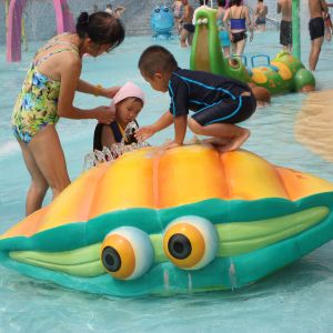 China Fiberglass Splash Pad Spray Park Low Maintenance Easy To Install factory