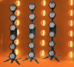 Vertical Tube RGBW DMX 3d Stage Wall Washer Lights Ra90 Ip20 For Stage
