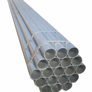 China Welded Schedule 40 Hot Dipped Galvanized Steel Pipe BS 1387 MS For Construction factory