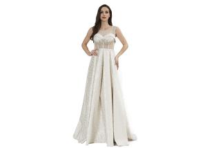 China See Through Backless Sexy Sleeveless Evening Dress For Women Dinner Wear factory