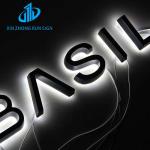 Best sellers manufacturer custom 3d metal backlit signage stainless steel letter