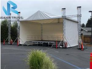 China Pagoda Roof / Tower Sgaier Truss High Strength For Lighting / Speakers factory
