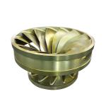 Split Welded 0.5m Francis Turbine Runner 300KW High Toughness Water Turbine