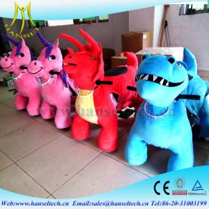 China Hansel coin operated China Vendor Mechanical Animal Kids Ride Animal Toys Cars factory