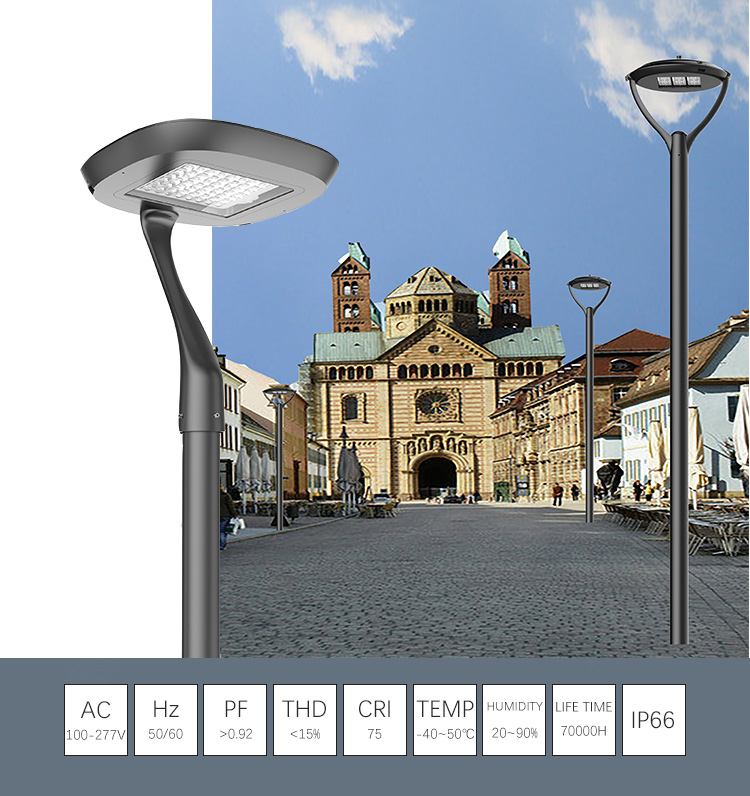 Auto Switch Surge protector Die Casting Aluminum 100W  LED Street Lights