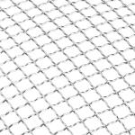 Anping BBQ Barbecue Net with Legs 304 Stainless Steel Wire Grill Cross Steaming