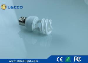 China 7 Watt Super Mini Low Energy Light Bulbs For Hallway / House E27 Cfl Bulb factory