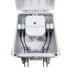 16 Cores Outdoor Fiber Optic Terminal Distribution Box for Dropcable and Main