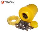 Wear Resistance Polyurethane Ball Mill Jar CE / ISO Certificated 100ML - 10L