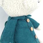PP Cotton Blue Plush Toy Backpack 29cm Teddy Bear Backpack Eco Friendly