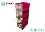 Custom Paper POS Retail Shelf Supermarket Floor Display Rack Cardboard Display