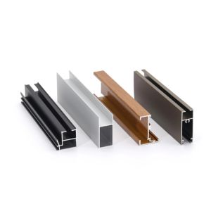 6063 T5 Aluminium Window Extrusion Profiles Mill Finished Anti Scratch