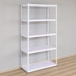 China Customized Garage Storage Boltless Metal Shelving 5 Tiers Heavy Duty Steel Racking Unit factory