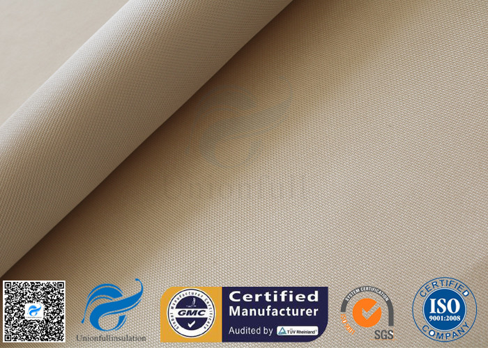 800 Degree Celsius 600 g/m2 Brown High Silica Fabric Cloth 0.7 mm Fiberglass Fabric