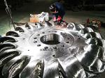 High Efficiency 1000kw-20mw Pelton Turbine Generator horizontal arrangement