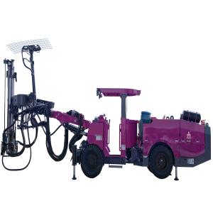 China Underground Jumbo Drilling Rig Machinery Hydraulic Borehole Tunnel Mining Drilling Rig factory