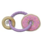 Safe Nursing Chew Animal Teether Organic Silicone Sensory Toys For Babies