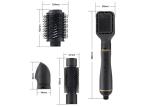 Multifunctional 4 In 1 Hot Air Brush 120C Temperature ABS Material