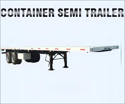 Heavy-Duty Fatbed Semi Trailer for sale in Africa: Designed for Stable and Efficient Transportation of Oversized Loads