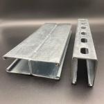 Construction Electrical Galvanized 41X124 Slotted Back to Back Strut Channel