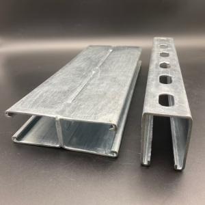 China Heavy Load Back to Back C Strut Channel 304 Stainless Steel Double Unistrut Channel factory