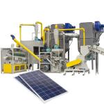 Solar Chip Recycling Equipment for Photovoltaic Cell Crushing and Separating