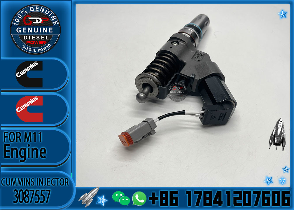 Construction Machinery PartsFuel Injector ForM11 Diesel3411756 3083849 3087557 4307516For CUMMINS Diesel Engine