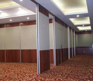 China Heat Insulation Movable Partition Walls For Banquet Hall / Auditorium factory