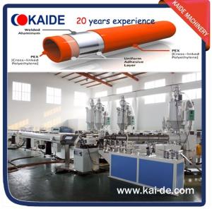 China Plastic pipe production machine for PPR-AL-PPR pipe factory