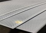 White 12mm 2440mm Width Perforated Polythene Sheet