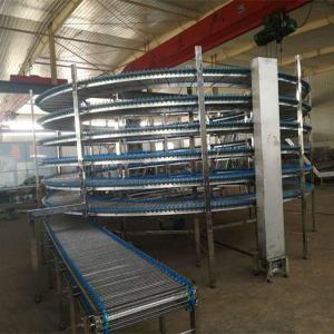 China Beverage Bottle Conveyor Bread Cooling Tower Food Industry Spiral Conveyor factory