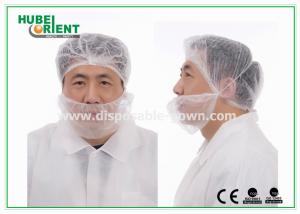 China Disposable 10gsm Single Elastic Nonwoven Beard Cover factory