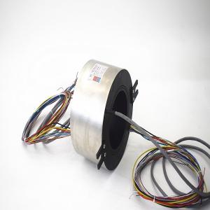 China 120mm Inner Bore Industrial Slip Ring Aluminum Alloy Stainless Steel Housing factory
