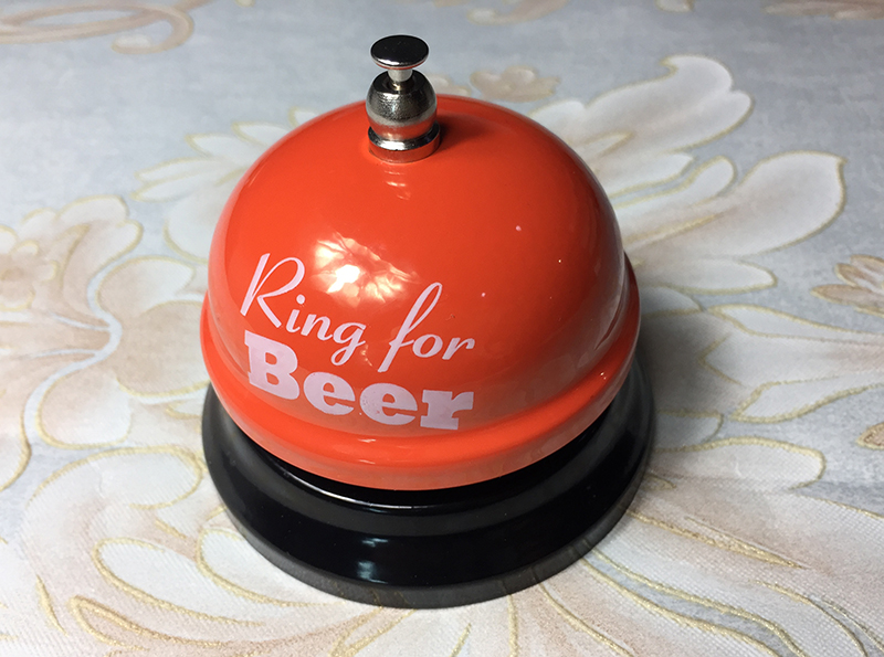 75-85mm red blue green white or customized color metal restaurant kitchen service call bell