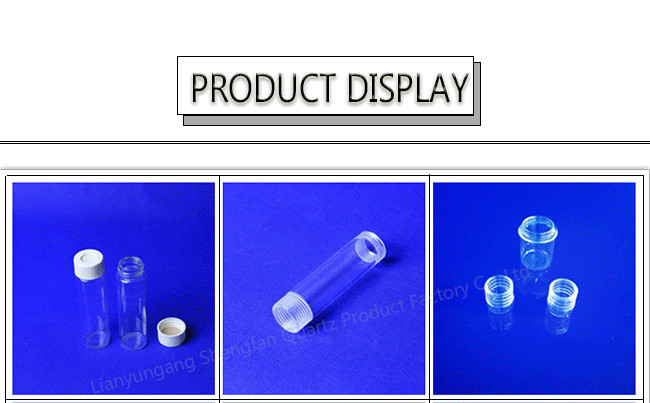 Multiple Sizes Fused Quartz Tube , Micro Test Tube Borosilicate Material