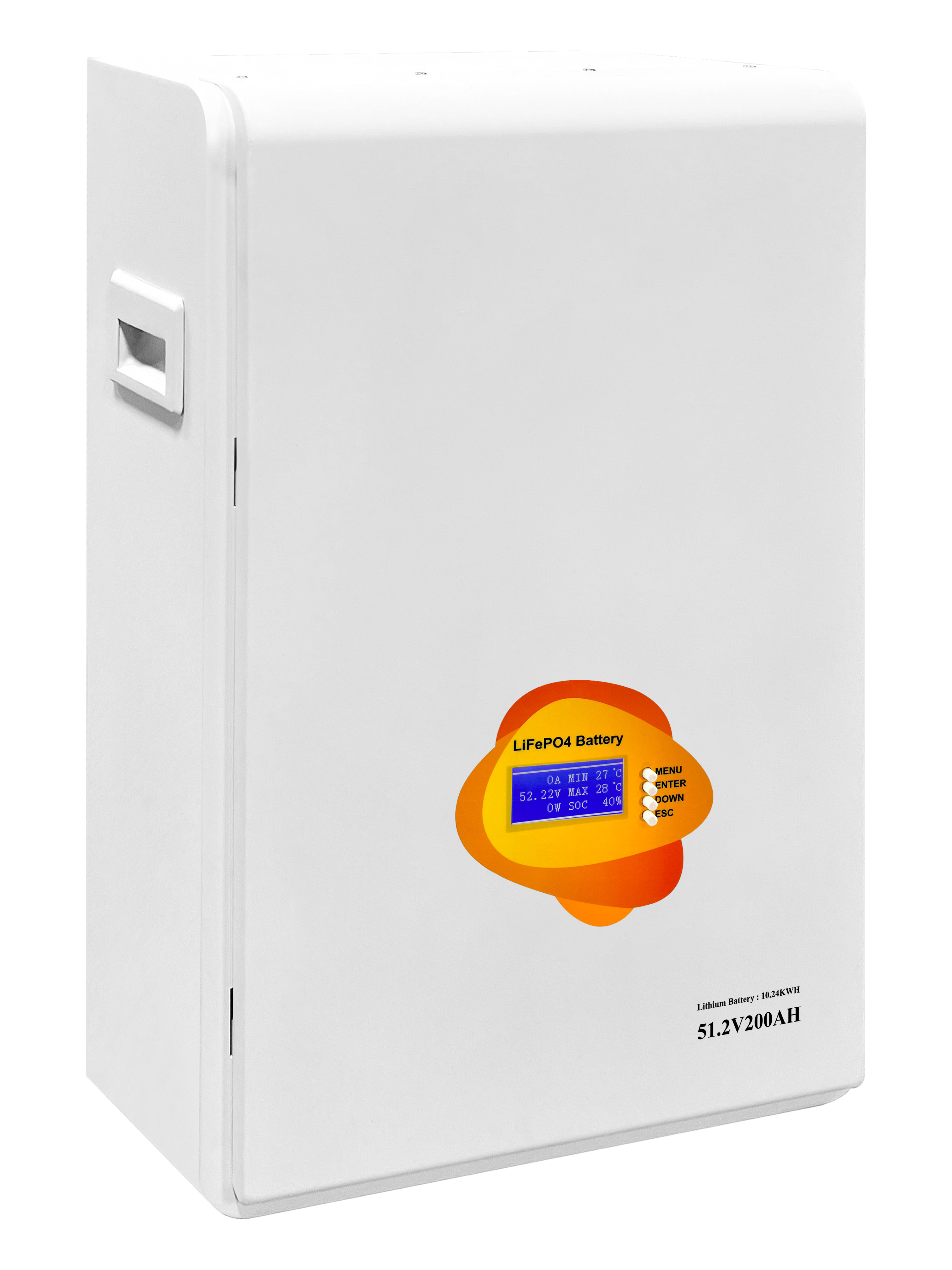 Home Solar Energy System  Lifepo4 6000 Cycles 10k wh 51.2v 200ah Lithium Battery Solar Lithium Battery Pack