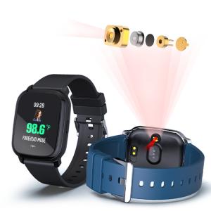 China CV06iR 1.3'' 140mAh Square Shape Smartwatch With Body Temperature Sensor factory
