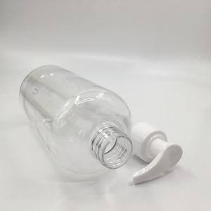 China 118mm Round PETG Pump Sprayer Dispensing Bottle for Shampoo Dispenser Pump factory